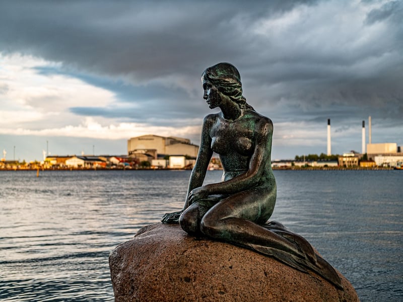 Mermaid statue
